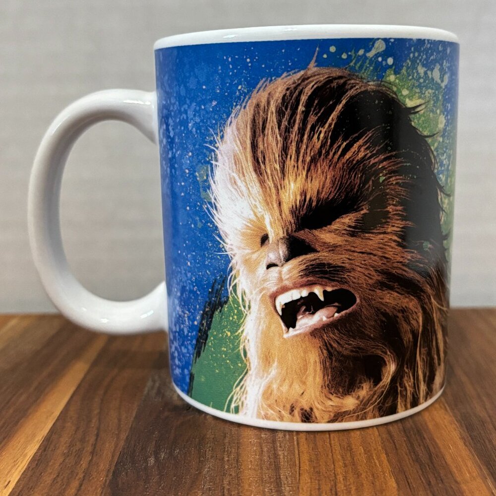 Star‎ Wars Chewbacca Coffee Mug 12oz Blue Galaxy Cup by Galerie Dishwasher Safe
